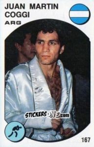 Figurina Juan Martin Coggi - Supersport 1988 n. 167 - Panini