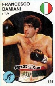 Figurina Francesco Damiani - Supersport 1988 n. 169 - Panini