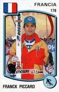 Figurina Franck Piccard - Supersport 1988 n. 178 - Panini