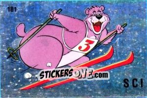 Figurina Sci [skiing] - Supersport 1988 n. 181 - Panini