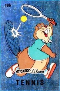 Figurina Tennis [tennis] - Supersport 1988 n. 186 - Panini