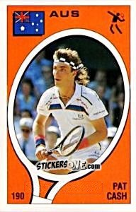 Figurina Pat Cash - Supersport 1988 n. 190 - Panini