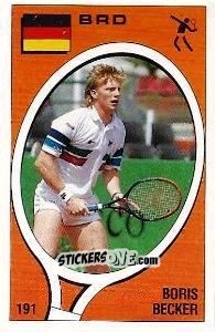 Figurina Boris Becker - Supersport 1988 n. 191 - Panini