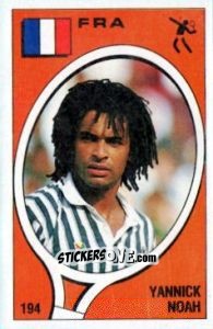 Figurina Yannick Noah - Supersport 1988 n. 194 - Panini