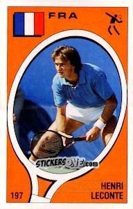 Figurina Henri Leconte - Supersport 1988 n. 197 - Panini