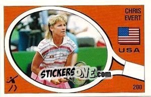 Figurina Chris Evert - Supersport 1988 n. 200 - Panini