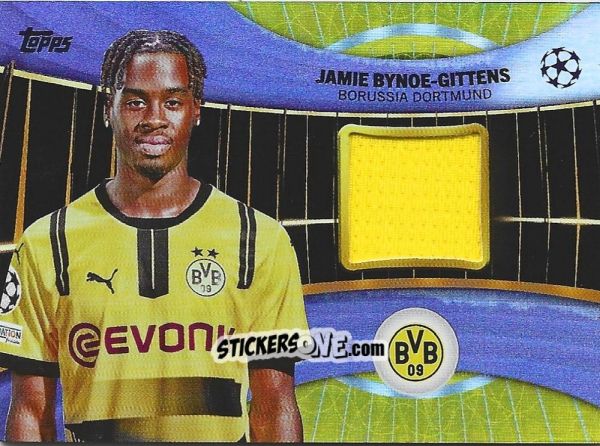 Cromo Jamie Bynoe-Gittens - UEFA Club Competitions 2024-2025
 n. SR-JB - Topps