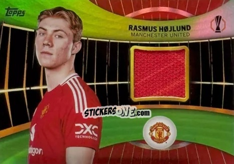 Figurina Rasmus Højlund - UEFA Club Competitions 2024-2025
 n. SR-RH - Topps