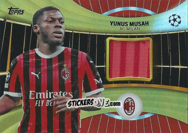 Cromo Yunus Musah - UEFA Club Competitions 2024-2025
 n. SR-YM - Topps
