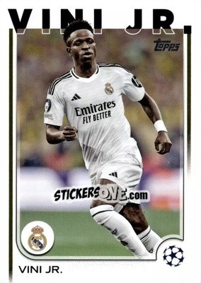 Figurina Vini Jr. - UEFA Club Competitions 2024-2025
 n. 7 - Topps