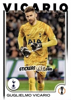 Cromo Guglielmo Vicario - UEFA Club Competitions 2024-2025
 n. 12 - Topps