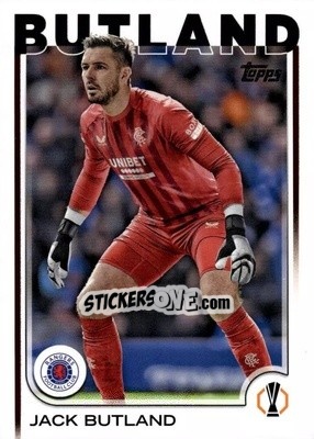 Sticker Jack Butland - UEFA Club Competitions 2024-2025
 n. 13 - Topps