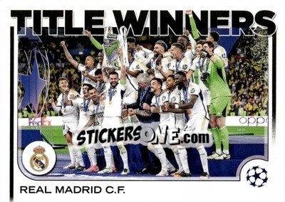 Cromo Real Madrid C.F. - UEFA Club Competitions 2024-2025
 n. 15 - Topps