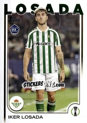 Figurina Iker Losada - UEFA Club Competitions 2024-2025
 n. 19 - Topps