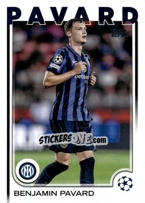Sticker Benjamin Pavard - UEFA Club Competitions 2024-2025
 n. 20 - Topps