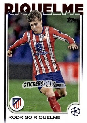 Figurina Rodrigo Riquelme - UEFA Club Competitions 2024-2025
 n. 37 - Topps