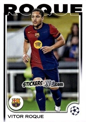 Sticker Vitor Roque - UEFA Club Competitions 2024-2025
 n. 39 - Topps