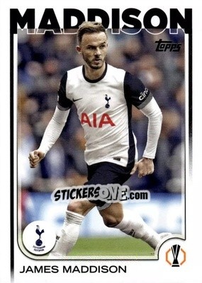 Figurina James Maddison - UEFA Club Competitions 2024-2025
 n. 45 - Topps