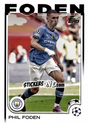 Cromo Phil Foden - UEFA Club Competitions 2024-2025
 n. 47 - Topps