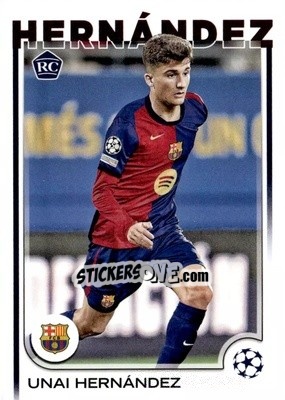 Sticker Unai Hernández - UEFA Club Competitions 2024-2025
 n. 52 - Topps
