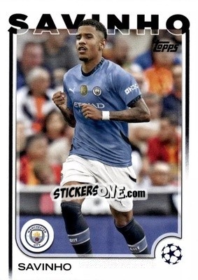 Figurina Savinho - UEFA Club Competitions 2024-2025
 n. 56 - Topps