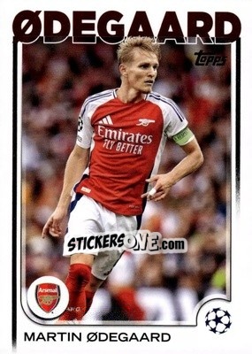 Figurina Martin Ødegaard - UEFA Club Competitions 2024-2025
 n. 62 - Topps