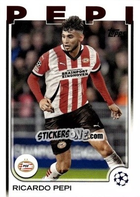 Figurina Ricardo Pepi - UEFA Club Competitions 2024-2025
 n. 63 - Topps