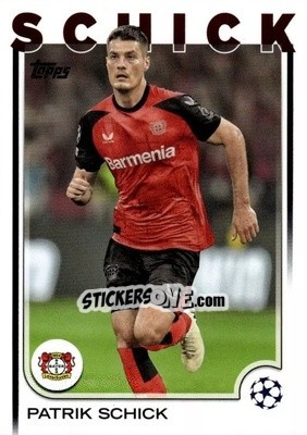 Sticker Patrik Schick - UEFA Club Competitions 2024-2025
 n. 67 - Topps
