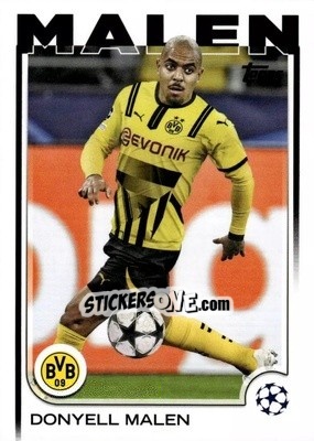 Sticker Donyell Malen - UEFA Club Competitions 2024-2025
 n. 73 - Topps