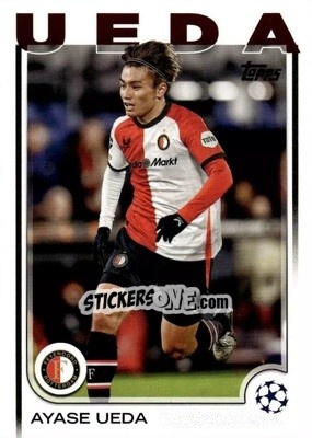 Cromo Ayase Ueda - UEFA Club Competitions 2024-2025
 n. 74 - Topps