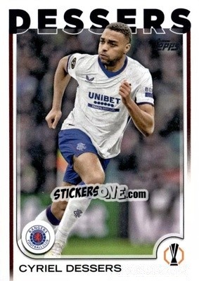 Cromo Cyriel Dessers - UEFA Club Competitions 2024-2025
 n. 80 - Topps