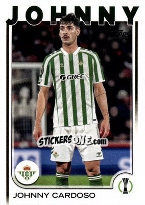 Cromo Johnny Cardoso - UEFA Club Competitions 2024-2025
 n. 84 - Topps