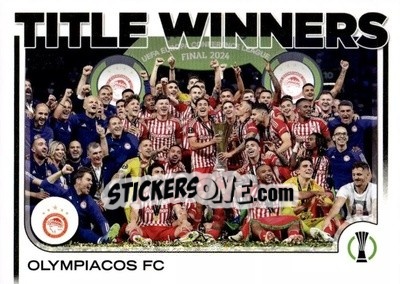 Sticker Olympiacos FC - UEFA Club Competitions 2024-2025
 n. 94 - Topps
