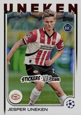 Figurina Jesper Uneken - UEFA Club Competitions 2024-2025
 n. 97 - Topps
