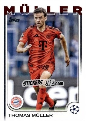Cromo Thomas Müller - UEFA Club Competitions 2024-2025
 n. 99 - Topps