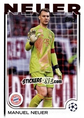 Cromo Manuel Neuer - UEFA Club Competitions 2024-2025
 n. 101 - Topps