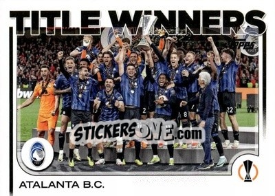 Sticker Atalanta B.C. - UEFA Club Competitions 2024-2025
 n. 106 - Topps