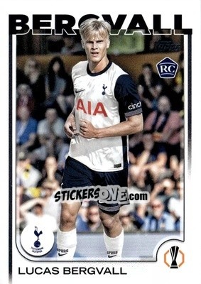 Cromo Lucas Bergvall - UEFA Club Competitions 2024-2025
 n. 112 - Topps