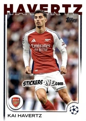 Figurina Kai Havertz - UEFA Club Competitions 2024-2025
 n. 125 - Topps