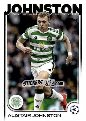 Figurina Alistair Johnston - UEFA Club Competitions 2024-2025
 n. 127 - Topps