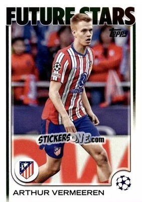 Sticker Arthur Vermeeren - UEFA Club Competitions 2024-2025
 n. 135 - Topps