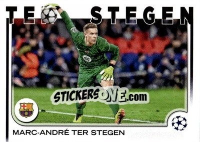 Sticker Marc-André ter Stegen - UEFA Club Competitions 2024-2025
 n. 153 - Topps