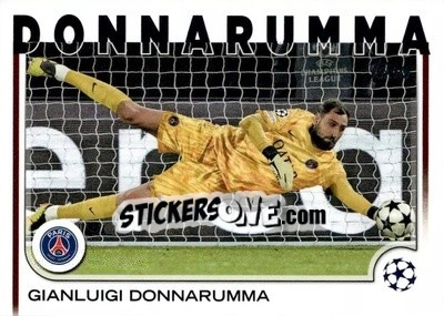 Sticker Gianluigi Donnarumma - UEFA Club Competitions 2024-2025
 n. 163 - Topps