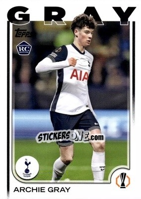 Sticker Archie Gray - UEFA Club Competitions 2024-2025
 n. 170 - Topps