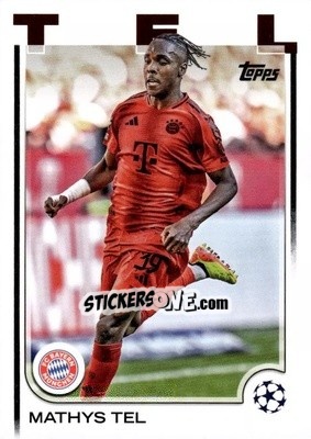 Figurina Mathys Tel - UEFA Club Competitions 2024-2025
 n. 179 - Topps