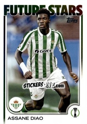 Cromo Assane Diao - UEFA Club Competitions 2024-2025
 n. 188 - Topps