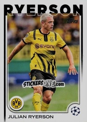Sticker Julian Ryerson - UEFA Club Competitions 2024-2025
 n. 191 - Topps