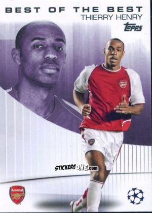 Cromo Thierry Henry - UEFA Club Competitions 2024-2025
 n. BOTB-3 - Topps