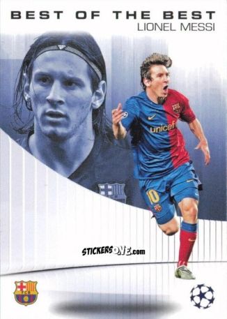 Cromo Lionel Messi - UEFA Club Competitions 2024-2025
 n. BOTB-4 - Topps