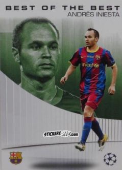 Cromo Andrés Iniesta - UEFA Club Competitions 2024-2025
 n. BOTB-5 - Topps